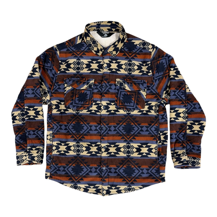 Member's Mark Mens Everyday Snap Closure Relaxed Fit Fleece Shacket