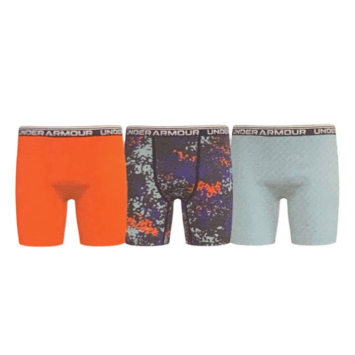 Under Armour Boy's Sport Boxerjock Performance No-Fly Boxer Brief 3-Pack