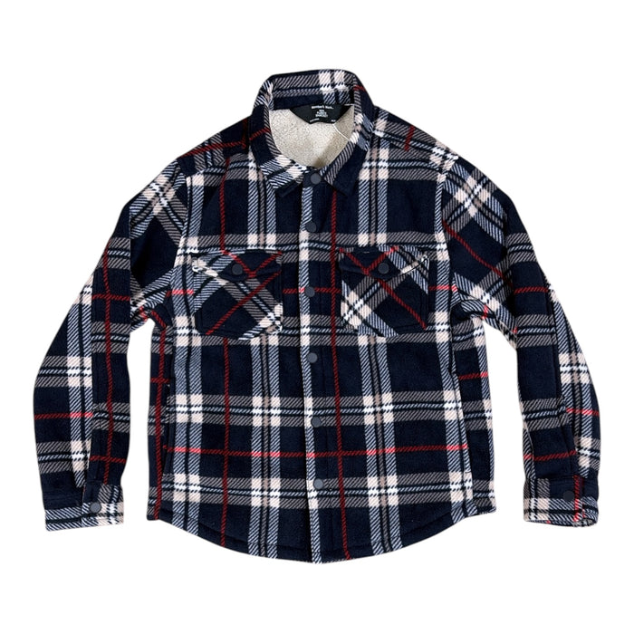 Member's Mark Boys Everday Relaxed Fit Soft Brushed Fleece Shacket