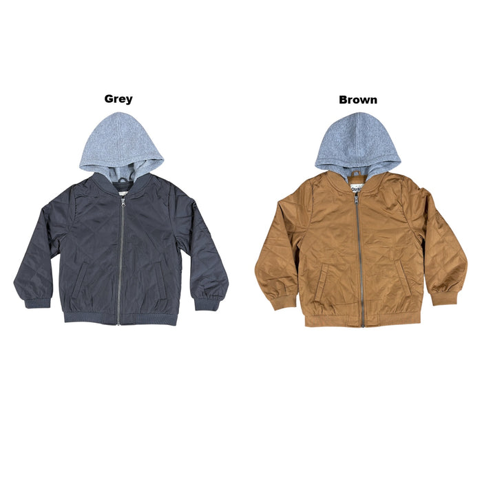 Osh Kosh Boys Regular Fit Fleece Lined Bomber Jacket