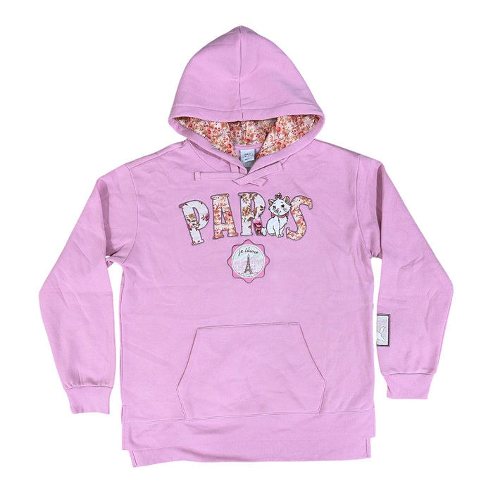Freeze Women's Relaxed Fit Character Patchwork Destination Brushed Fleece Hoodie