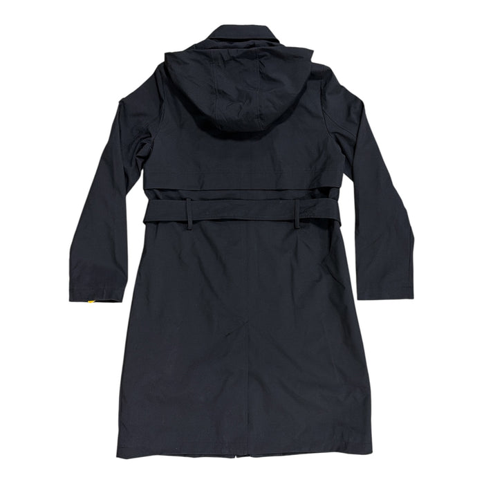 DKNY Women's Classic Fit Single Breasted Hooded Trench Coat