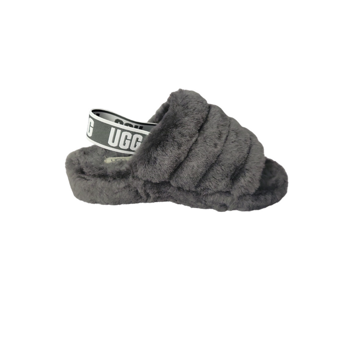 UGG Women's Fluff Yeah Slide Soft Sheepskin Insole & Upper Slippers, 1095119