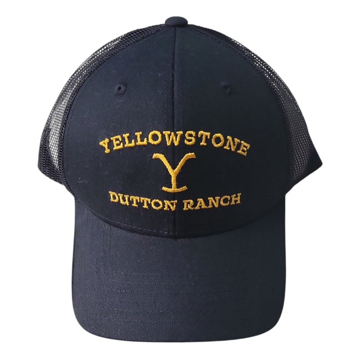 Yellowstone Men's Stitched Logo Snapback Trucker Hat