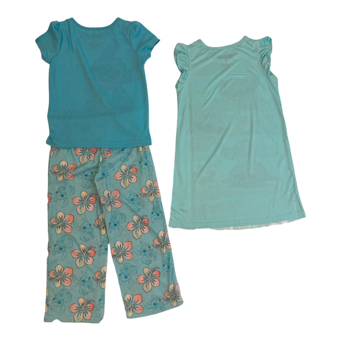 Disney Girl's Lilo & Stitch 3 Piece Extra Soft Pajama Set