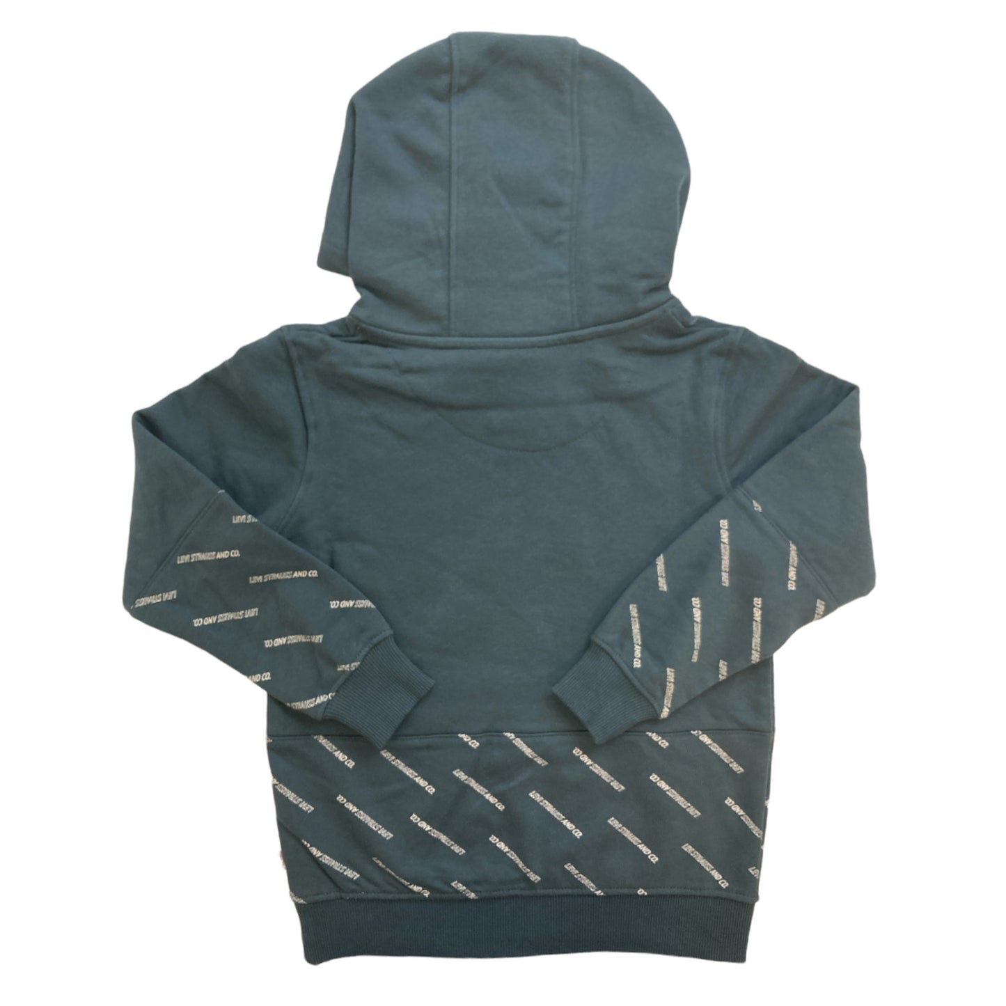 Levi's Boy's Relaxed Fit Metallic Graphic & Logo Print Fleece Hoodie