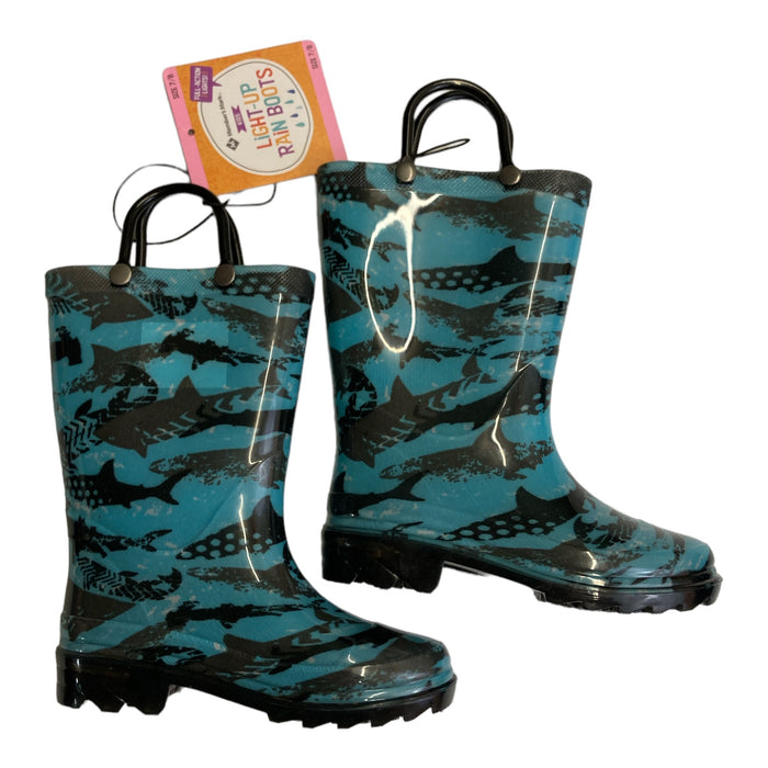 Member's Mark Boy's Waterproof Light Up Pull-On Rain Boots