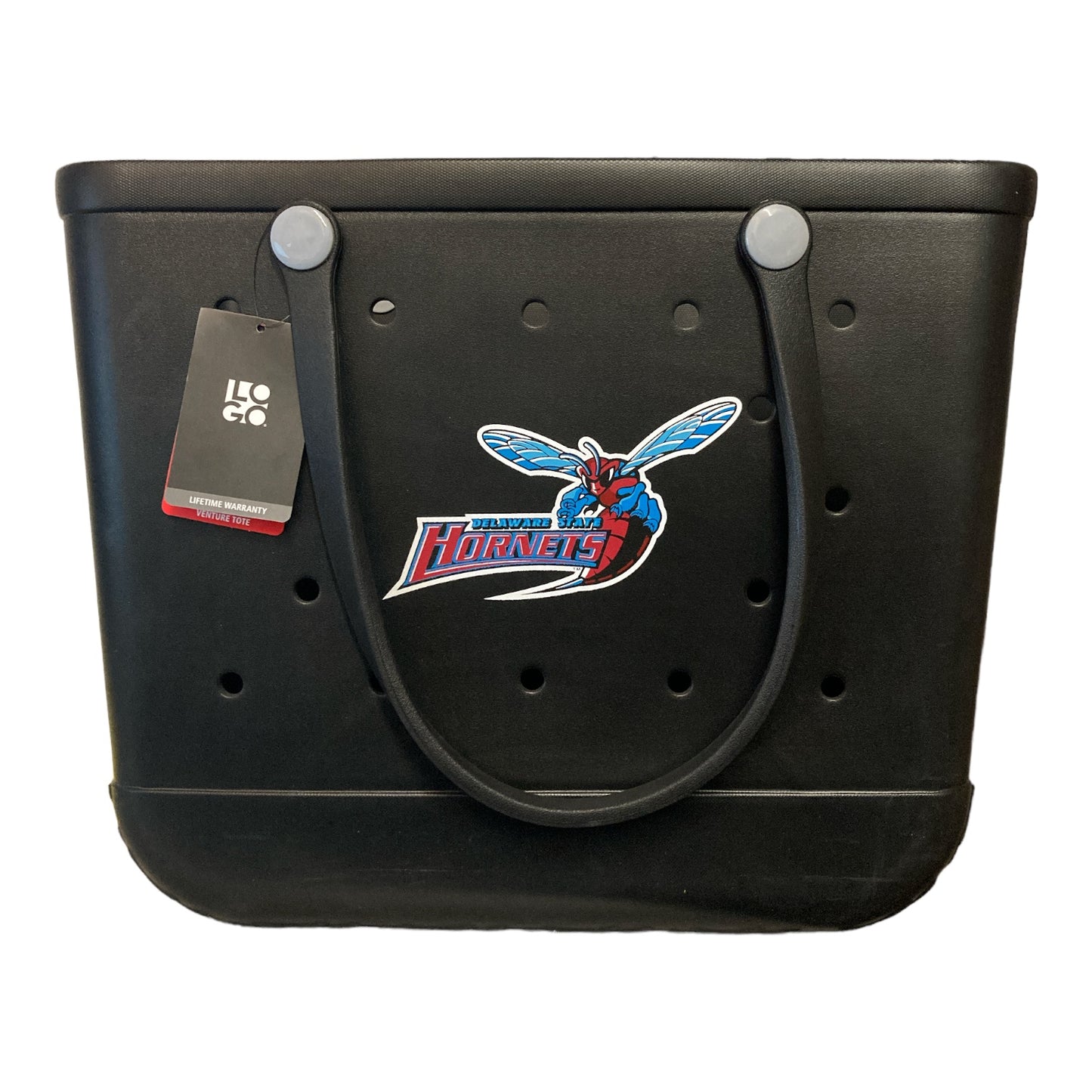 Logo Brands Oversized Team Logo Venture Tote Bag, Delaware State Hornets