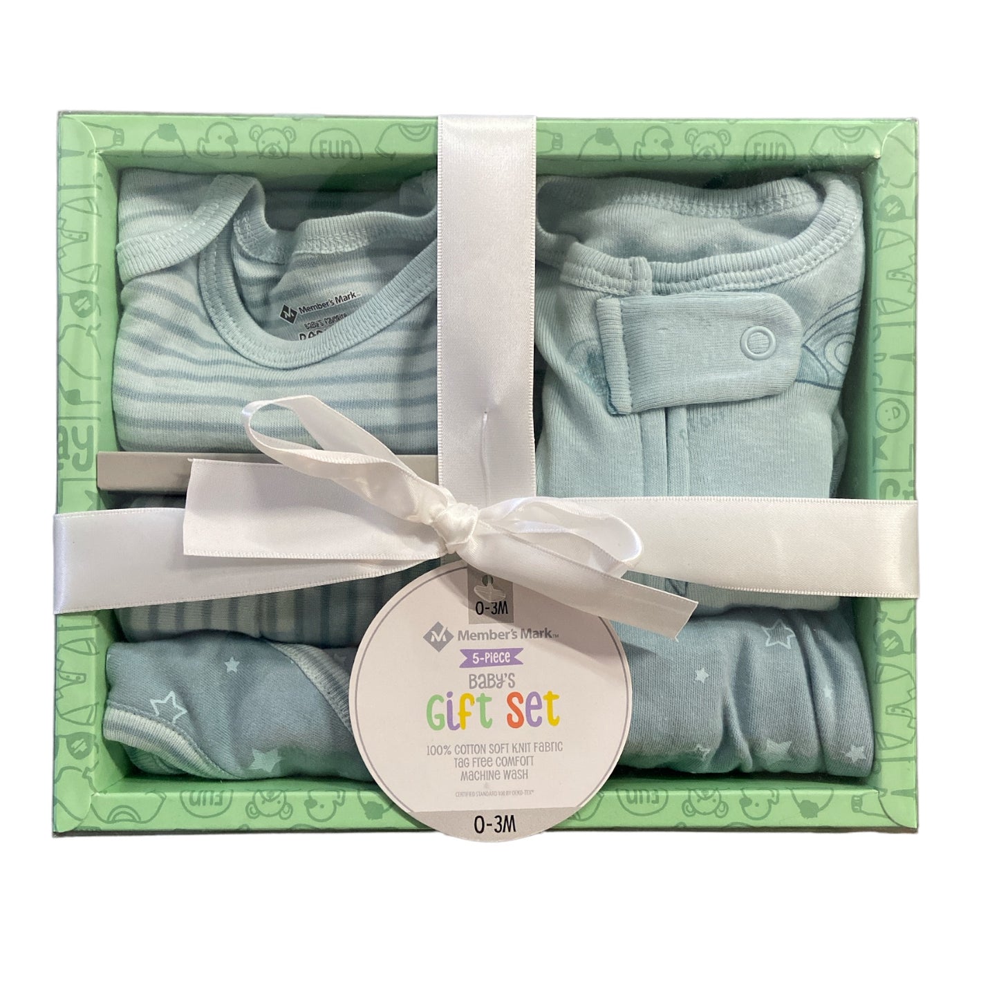 Member's Mark 5 Pack Baby Gift Set for New Borns, Space Rocket