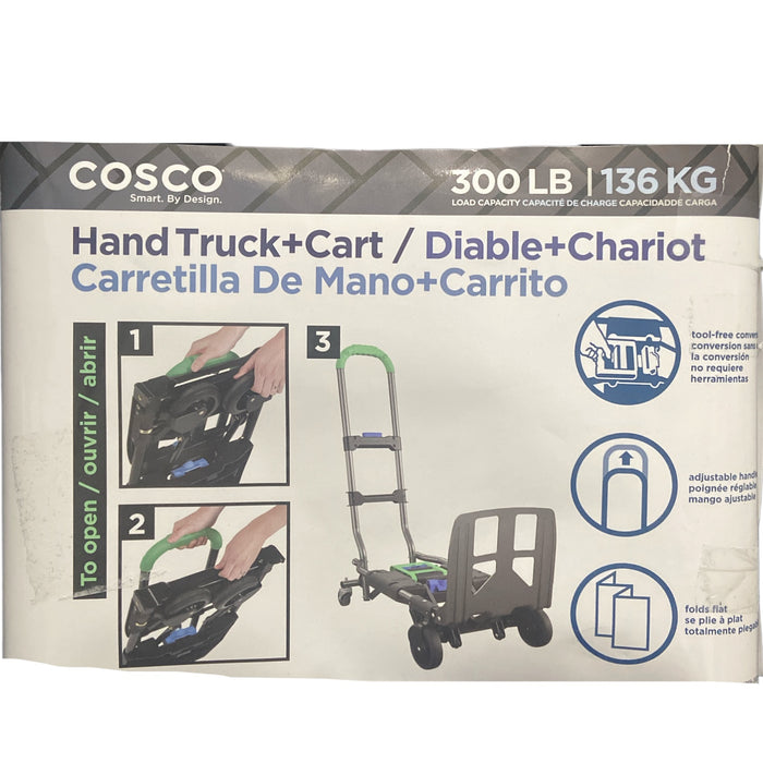 COSCO Folding Multi-Position 2-in-1 Hand Truck - 300 lb. Capacity