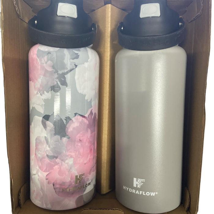 Hydraflow Hybrid 34oz Stainless Steel Water Bottle New