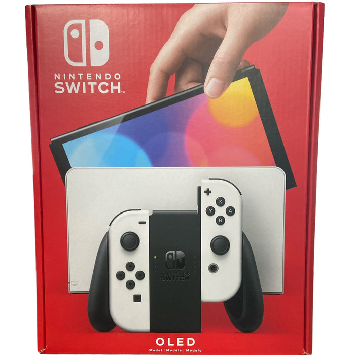 Nintendo Switch OLED Model HEG-001 Handheld Console - 64GB - White