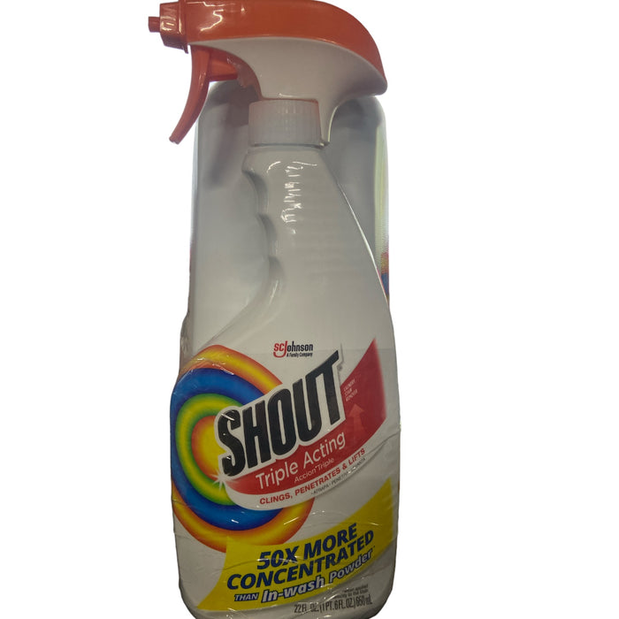 Shout Stain Remover with Extendable Trigger Hose -128 Oz + 22 Oz. (1)