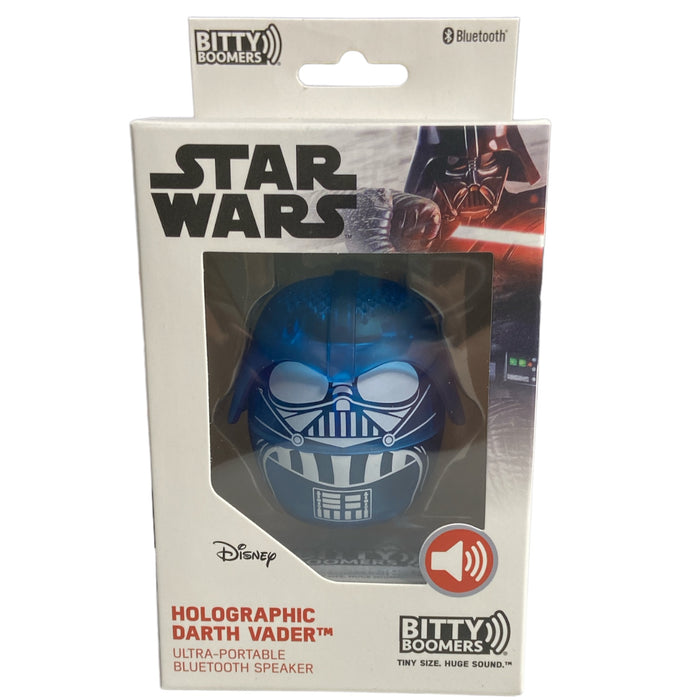 Bitty Boomers Star Wars: Holographic Darth Vader- Mini Bluetooth Speaker