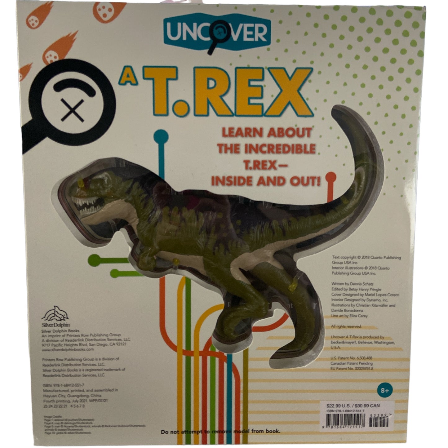 Uncover a T.Rex Hardcover 3D – August 25, 2020