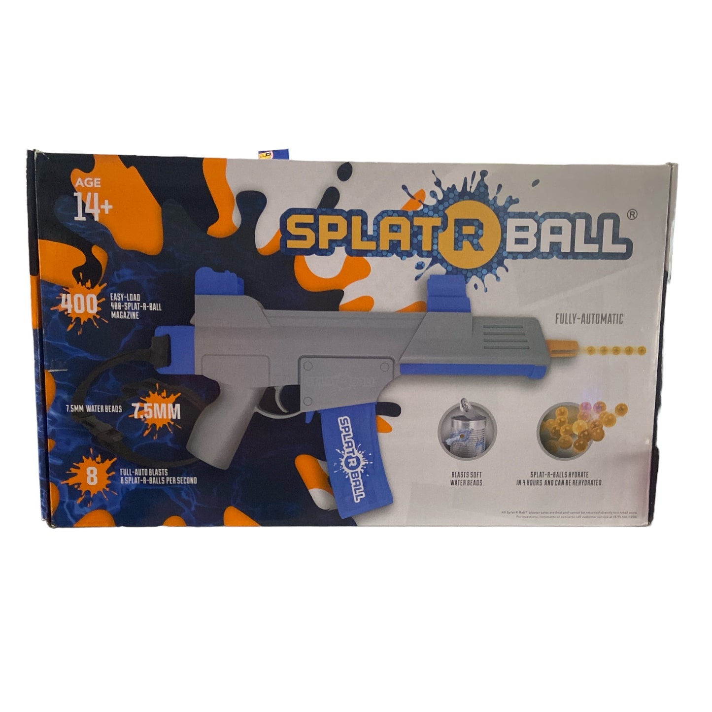 SplatRball SRB400-SUB Gel Ball Water Bead Blaster Gun Kit. Splat R Ball