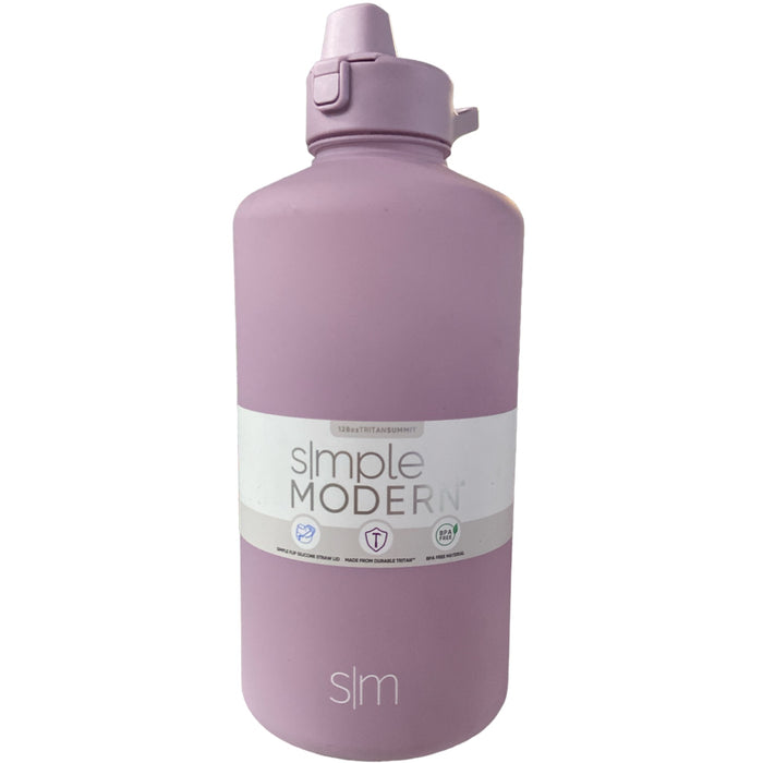 Simple Modern 1 Gallon 128oz Water Bottle with Straw Lid, Ounce Markers, Ombre