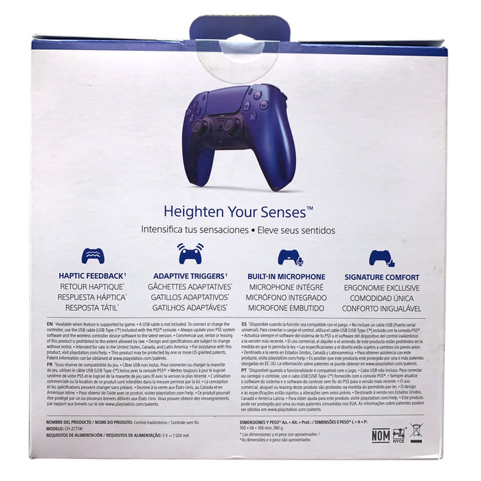 Sony Playstation DualSense Wireless Controller for PS5, Chroma Indigo