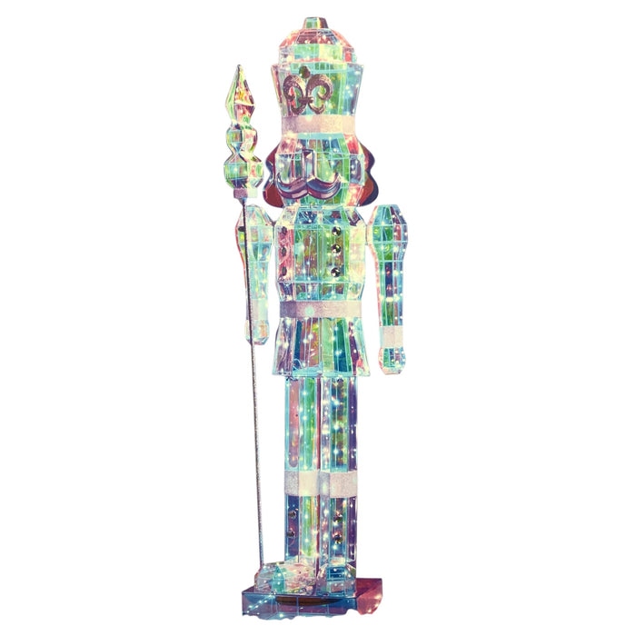 Member's Mark Pre-Lit 72" Prismatic Nutcracker Holiday Yard Decor