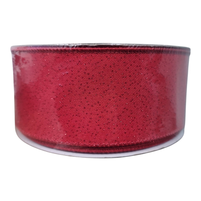 Members Mark 2.5 inch x 50 yards Wired Edge Premium Holiday Ribbon