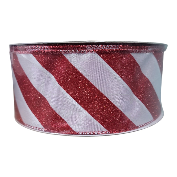 Members Mark 2.5 inch x 50 yards Wired Edge Premium Holiday Ribbon