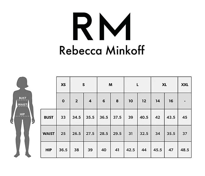 Rebecca Minkoff Women's Regular Fit Soft Rib Knit Puff Sleeve Top