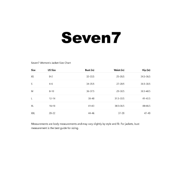 Seven7 Women's Midweight Relaxed Fit Denim Trucker Jacket