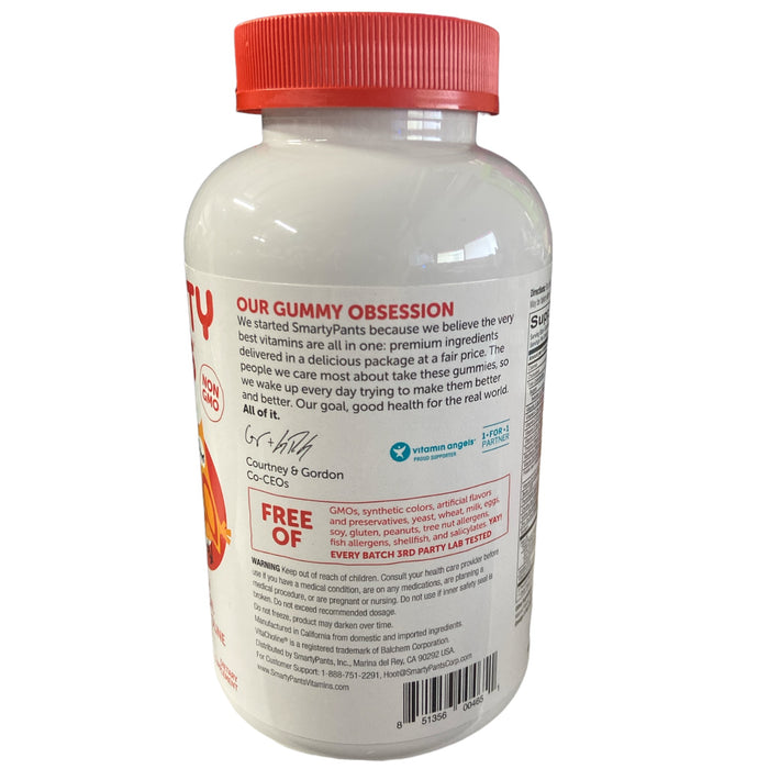 SmartyPants Kids Formula Daily Gummy Vitamins Gluten Free, Multivitamin (180 Ct)
