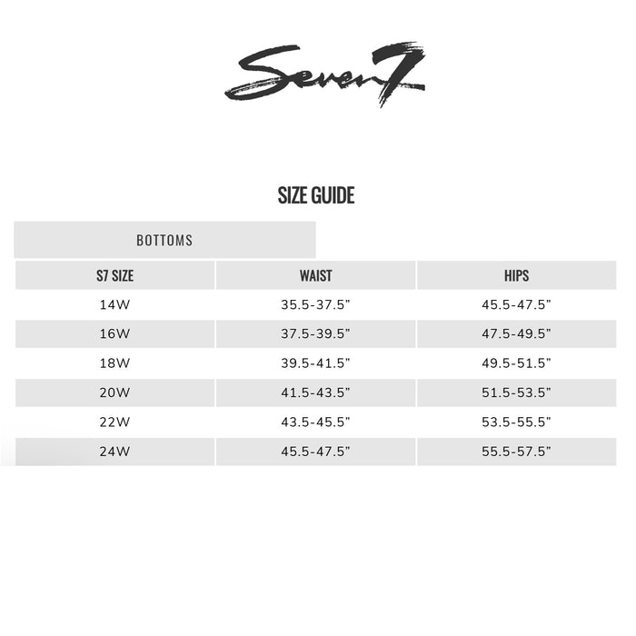 Seven7 Women's Tummyless High Rise Comfortable Stretch Skinny Jean, Plus Size